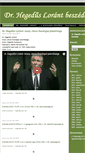 Mobile Screenshot of drhegeduslorant.wplanet.hu
